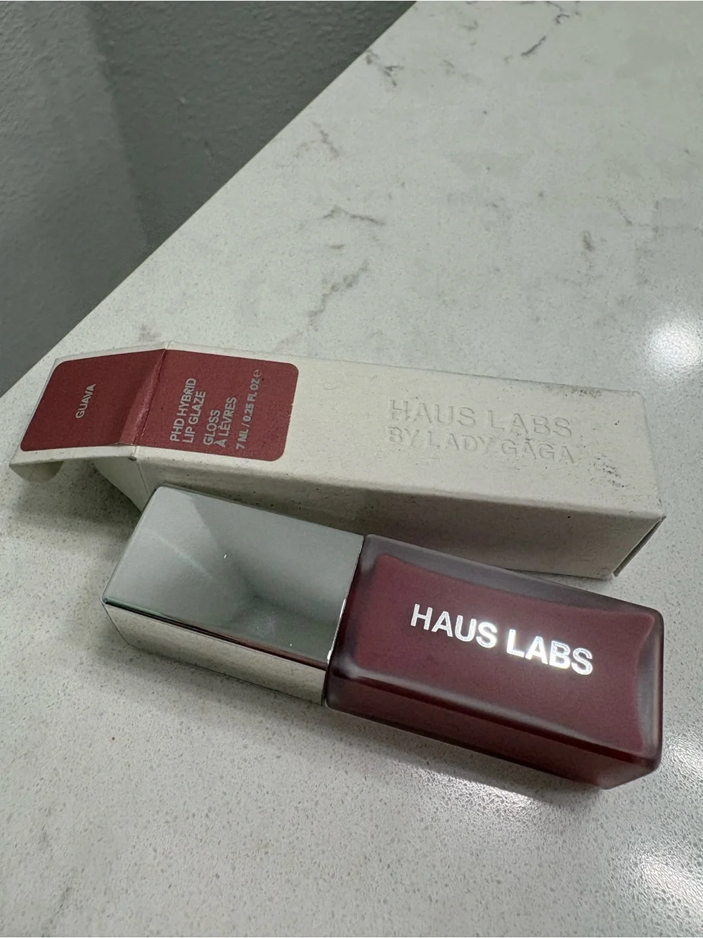 HAUS LABS Lip Gloss in Guava